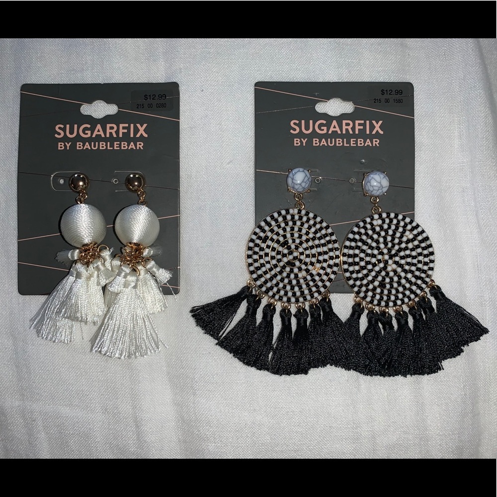 Two sets of Sugarfix by Baublebar Earrings
